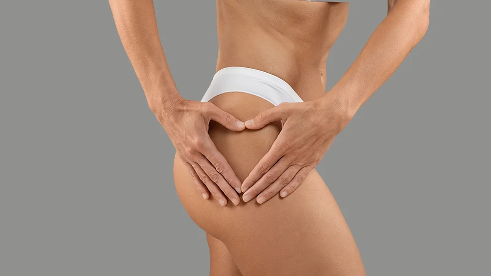 glutei dopo epilazione laser