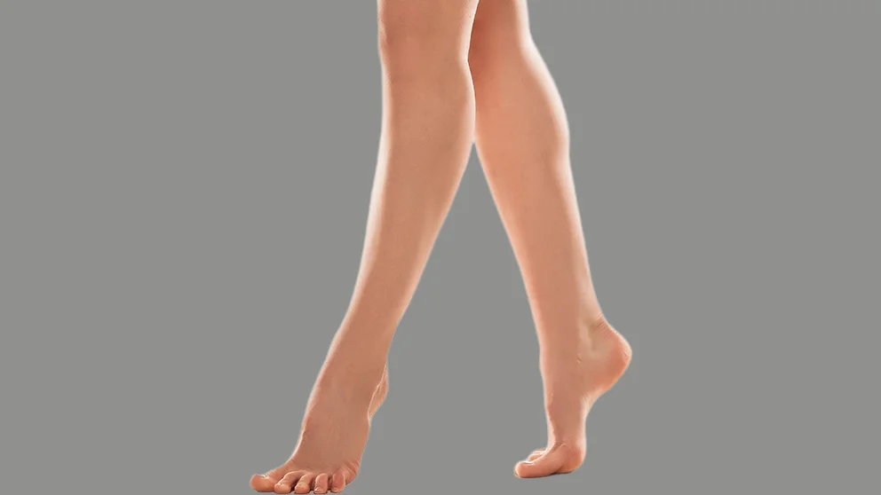 mezze gambe dopo epilazione laser